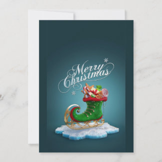 Christmas greeting card 