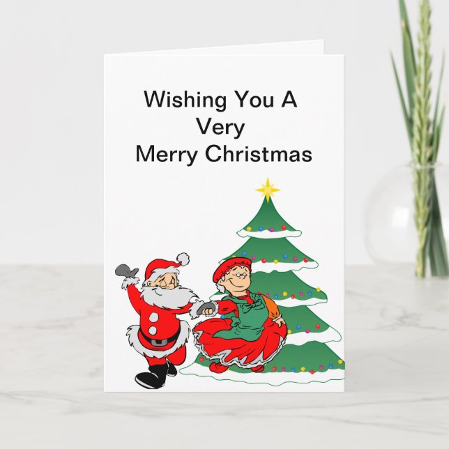 Christmas Greeting Card (Front)