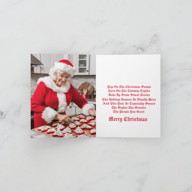 Christmas Greeting Card (Inside)