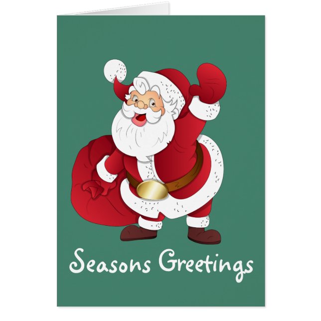Christmas greeting card. (Front)