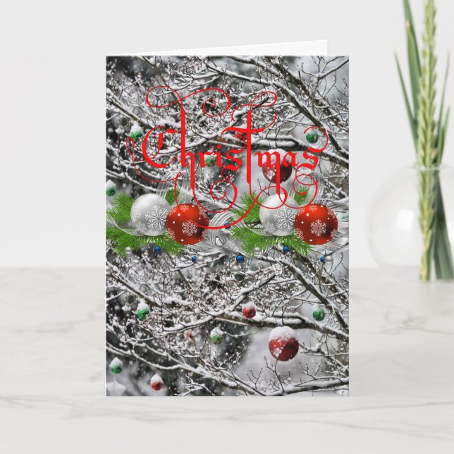 Christmas Greeting Card (Front)