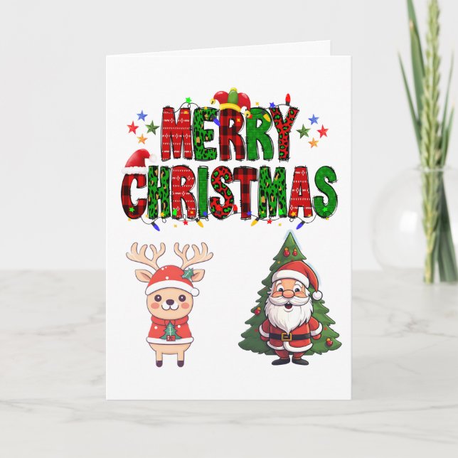 Christmas Greeting Card (Front)