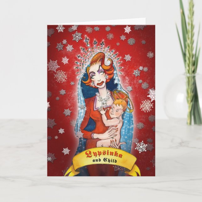 Christmas Greeting Card #1 (blank) (Front)