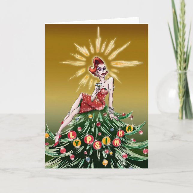Christmas Greeting Card #3 (blank inside) (Front)