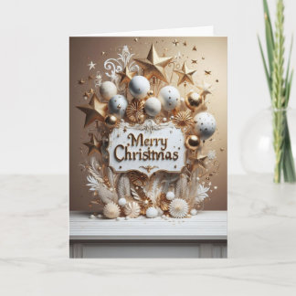 Christmas Greeting Card - "A Sparkling Noë"