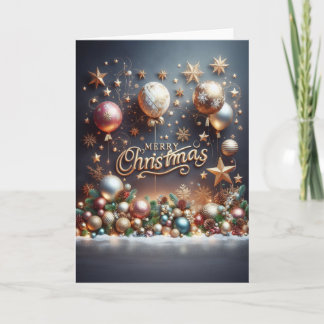 Christmas Greeting Card - "A Sparkling Noë"