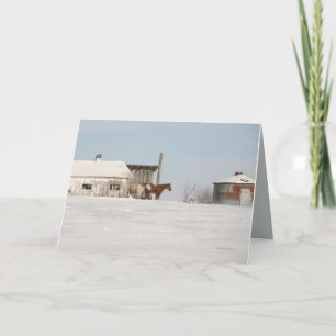 Christmas Greeting Card by Anthony Cornett.