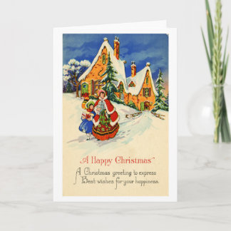 Christmas Greeting Card (ca. 1920)