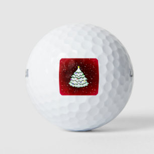 Christmas Greeting Card Christmas Greeting Golf Balls