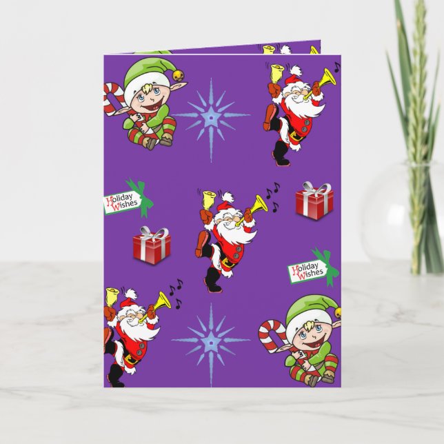 Christmas greeting card for everyone person kids (Front)