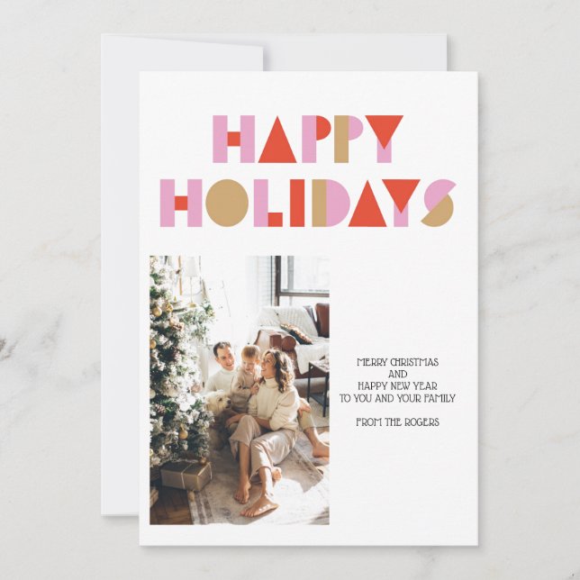 CHRISTMAS GREETING CARD,INSTANT DOWNLOAD INVITATION (Front)