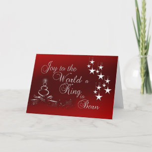 Christmas Greeting Card/Joy to the World Holiday Card