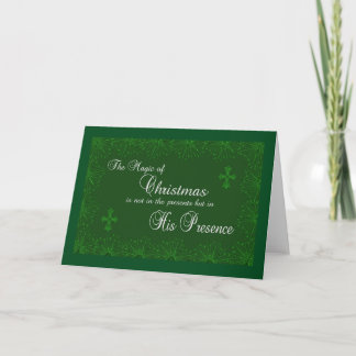 Christmas Greeting Card/The Magic Of Holiday Card