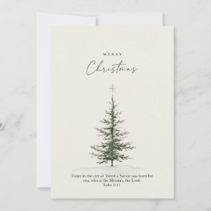 Christmas Greeting Card with Bible Verse