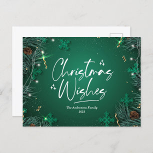 Christmas Greeting, Christmas Cards 2023 Postcard