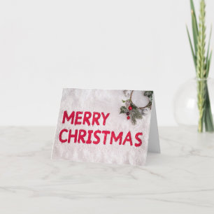 CHRISTMAS GREETING "GNOME STYLE" AND SO CUTE! CARD