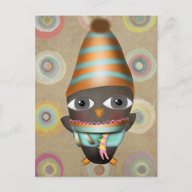 Christmas Greeting Holiday Postcard (Front)