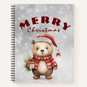 Christmas greeting  notebook