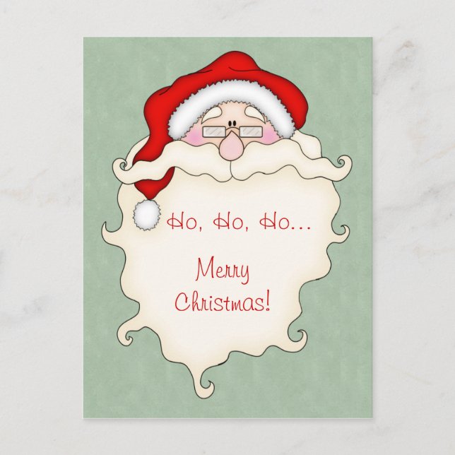 Christmas Greeting Postcard (Front)