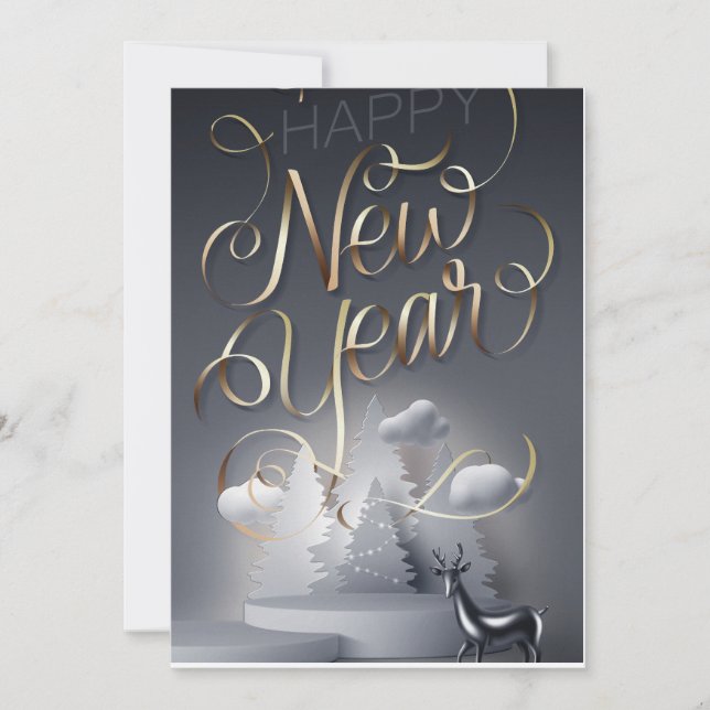 Christmas greetings card  (Front)