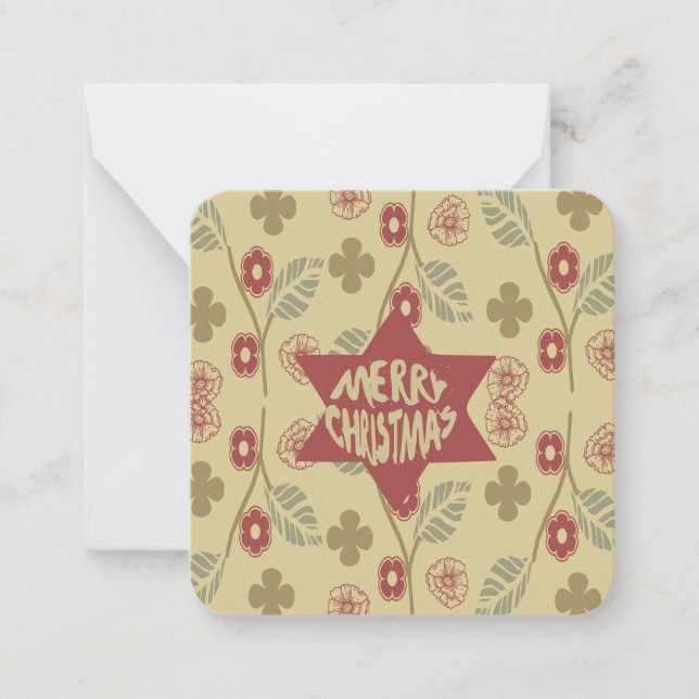 Christmas Greetings Card (Front)