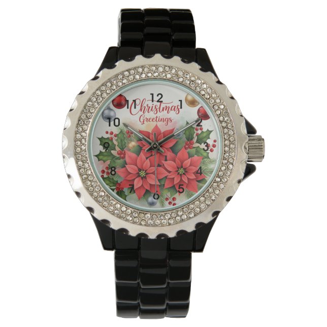 Christmas Greetings, Festive, Watch (Front)