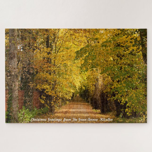 Christmas Greetings from Green Avenue Kilcullen Jigsaw Puzzle (Horizontal)