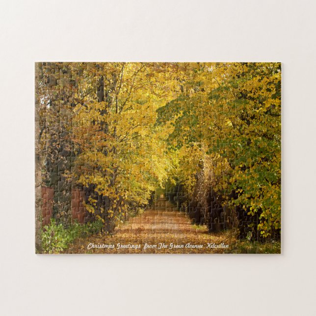 Christmas Greetings from Green Avenue Kilcullen Jigsaw Puzzle (Horizontal)