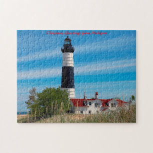Christmas Greetings from Michigan Jigsaw Puzzle