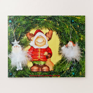 Christmas Greetings from Mum and Dad Jigsaw Puzzle