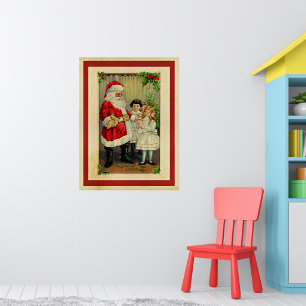 Christmas Greetings from Santa Poster