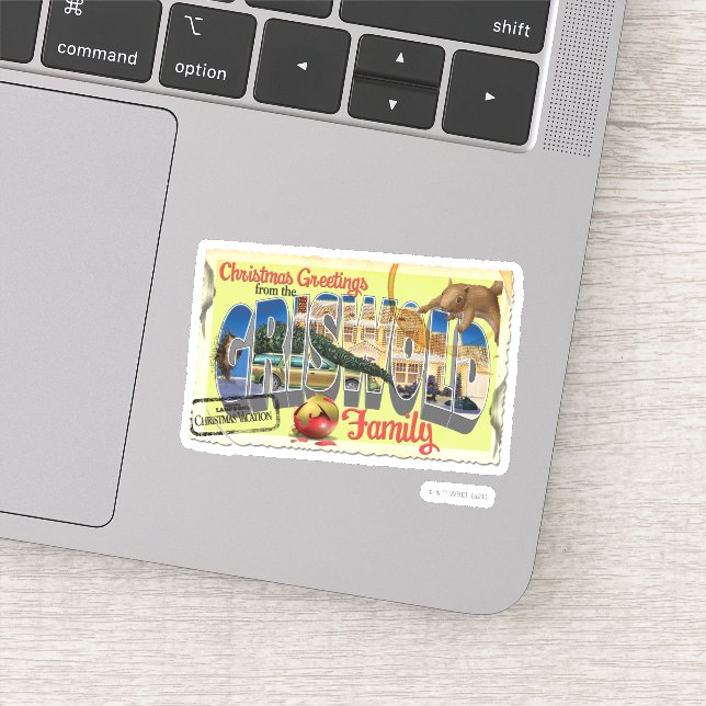 Christmas Greetings from the Griswold Family (Detail)