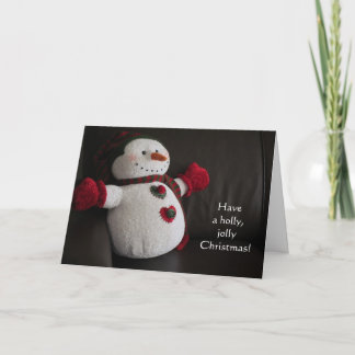 Christmas Greetings Holiday Card