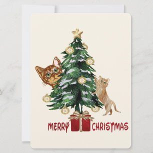 Christmas Greetings Holiday Card