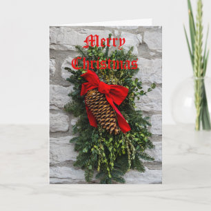 Christmas Greetings Holiday Card