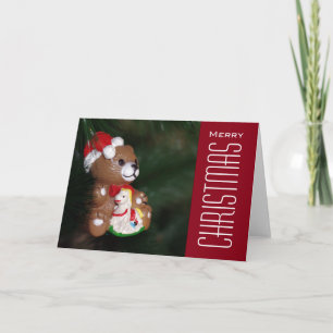 Christmas Greetings Holiday Card