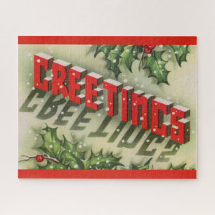 Christmas Greetings Jigsaw Puzzle