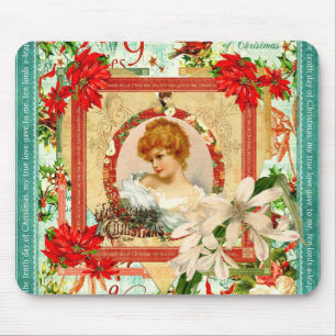 Christmas Greetings Mouse Mat
