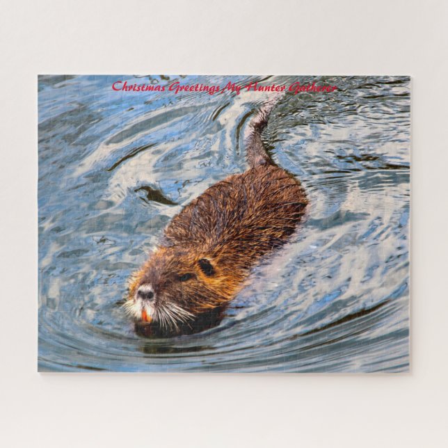 Christmas Greetings My Hunter Gatherer Jigsaw Puzzle (Horizontal)
