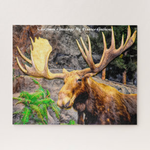 Christmas Greetings My Hunter Gatherer Jigsaw Puzzle