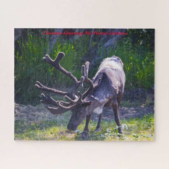Christmas Greetings My Hunter Gatherer Jigsaw Puzzle (Horizontal)