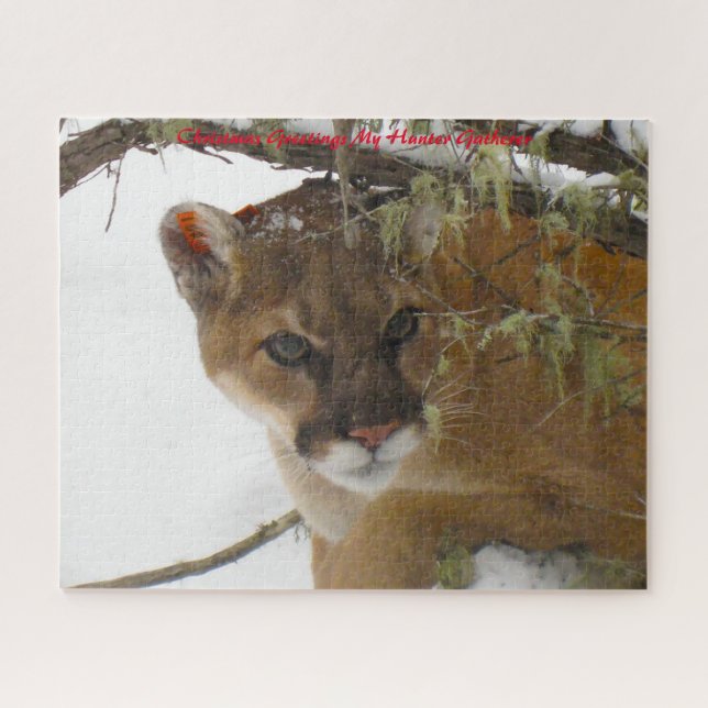 Christmas Greetings My Hunter Gatherer Jigsaw Puzzle (Horizontal)