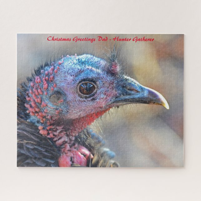 Christmas Greetings My Hunter Gatherer Jigsaw Puzzle (Horizontal)