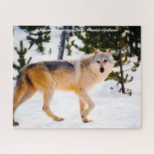 Christmas Greetings My Hunter Gatherer Jigsaw Puzzle
