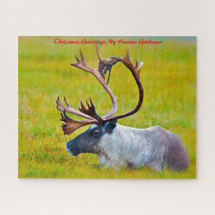 Christmas Greetings My Hunter Gatherer Jigsaw Puzzle