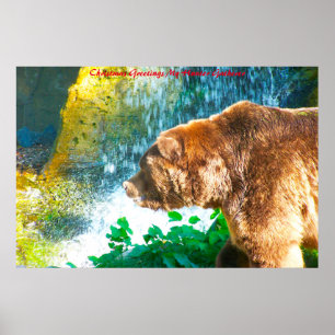 Christmas Greetings My Hunter Gatherer Poster