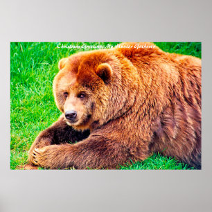 Christmas Greetings My Hunter Gatherer Poster