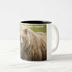 Christmas Greetings My Hunter Gatherer Two-Tone Coffee Mug
