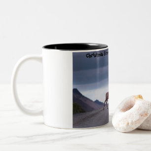 Christmas Greetings my Hunter Gatherer Two-Tone Coffee Mug