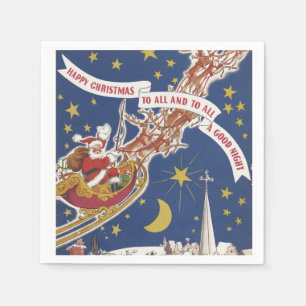 Christmas Greetings    Napkin